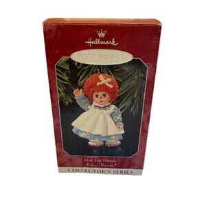 1998 Hallmark Keepsake Ornaments Madame Alexander Mop Top Wendy Raggedy Ann
